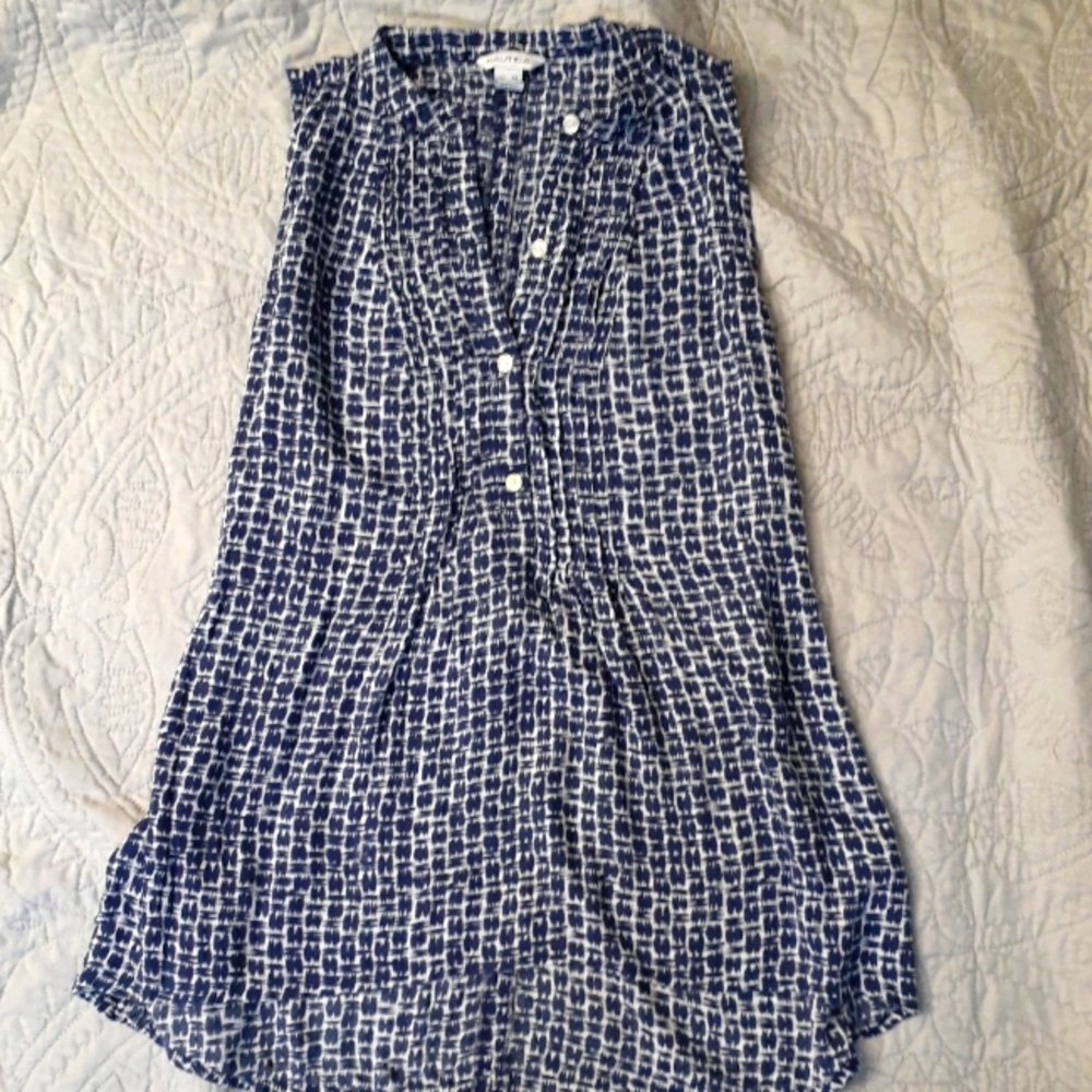 Nautica navy top
